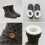 Πλεκτές κάλτσες Cozy Home Slipper, χειμωνιάτικες κάλτσες τριών χρωμάτων πλεκτές patchwork, 4