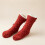 Πλεκτές κάλτσες Cozy Home Slipper, χειμωνιάτικες κάλτσες τριών χρωμάτων πλεκτές patchwork, 5
