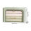 Foldable Fabric Storage Box 24L Green Gray Beige 3