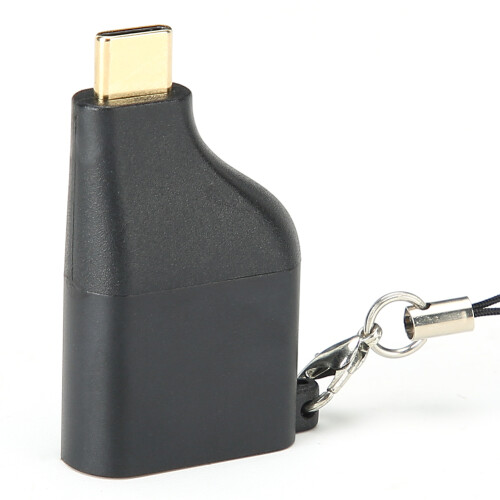 Προσαρμογέας HDMI 180 μοιρών με ένδειξη LED, σχεδιασμός plug-and-play, μπρελόκ, αρσενικό 2