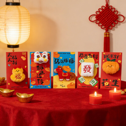 Softsoap Red Envelope Packaging 2026 Cute Wallet 2