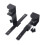 Keyboard Clamp Rail Computer Arm Rest Under Desk Steel Material Easy Installation for Office Workstations 2