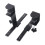Keyboard Clamp Rail Computer Arm Rest Under Desk Steel Material Easy Installation for Office Workstations 4
