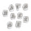 Silikoneforme Rose Number0-8 Forme Epoxyharpiksforme Håndlavede støbeforme Bageforme til fondantkage 5
