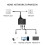 Divisor de rede Ethernet de 100 Mbps com alimentação USB, compatível com diversos cabos Ethernet e resistente ao calor. 7