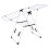 Adjustable Metal Clothes Drying Rack with Shoe Shelves 2