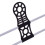 Adjustable Metal Clothes Drying Rack with Shoe Shelves 4