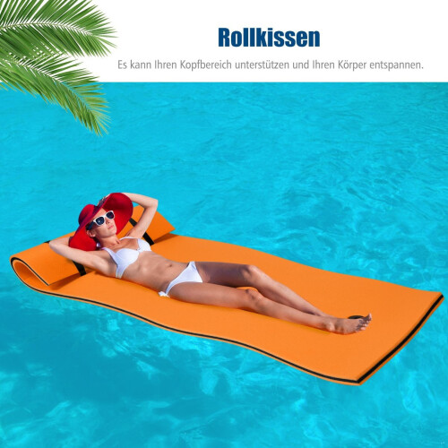 Floating Water Mat - 220x90 cm, Durable XPE Foam 2