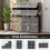 Expandable 12-Cube Shoe Rack with Side Hooks 3