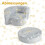 2-in-1 Toddler Sofa, Glows in Dark, Removable Cover 2