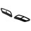 A3 8Y 2021+ Gloss Black 2pc Tail Pipe Cover 11
