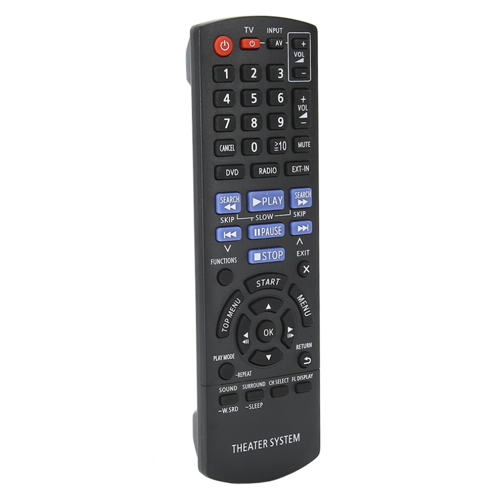 Lcd Tv Remote Control N2qayb000694, 10M Range Black 4991392076789