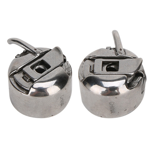 Metal Sewing Machine Bobbin Case Spare Bobbin Case Durable Stainless Steel Smooth Surface Front Loading Bobbin System Easy To Install Exquisite 2