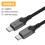 Thunderbolt 5 USB-C Cable 240W 80Gbps 16K 1M 3
