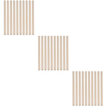 30Pcs Ivory Colored Wood Painting Pencils for Art Projects