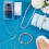 Flat Elastic String Elastic Beading Thread for Stretch Bracelet Making White 0.3x0.3mm about 174.98 Yards(160m)/Roll 5