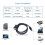 USB-232 1.1/2.0/3.0 Converter, 48in, DB9 Male, Windows/Linux 6