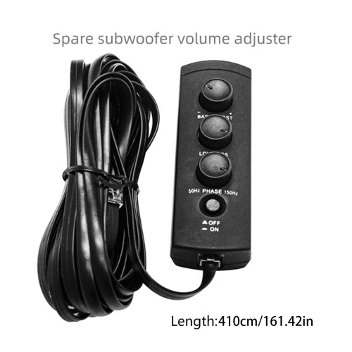 Car Subwoofer Sound Controller Portable Easy-to-Use 2