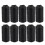 10Pcs Nylon Elastic Thread Black 10.6x5.2cm DIY 2