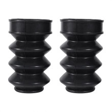 Fork Guards For Motorcycle Fork Covers Rubber Gaiters Shock Boots Front Dust Cover Oil Leakage-proof Comfortable Driving Experience Universal Fitment