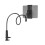Flexible Arm Tablet Mount Holder for Bed Use with Double Clips for Secure Device Holding and Easy Adjustment 8