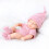 Boneca colecionável realista em pose de dormir, figura de 18 cm (7,09 polegadas), feita de vinil macio, ideal para exibição artística e 2