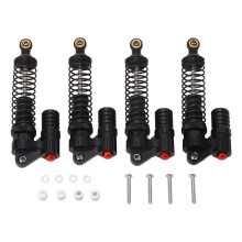 Oliedemper met schroefdraad voor RC-auto's, snelle voorspanningsaanpassingen en uitstekende schokabsorptie dankzij hoogwaardig CNC-gefreesd aluminium.