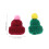 Mini Wool Knitted Hat 10Pcs Assorted Color Tiny Crochet Caps For Crafts Scene Layout 2