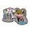 Unique Scientist Lapel Pin Featuring Lab Accessories for Enthusiasts 5