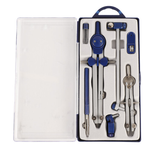 Extension Beam Drawing Compass Precision Compass Tools with Adjustable Height Universal Adapter Metal Drafting Compass Set for Geometry Math