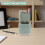 Desktop Trash Can with Press Lid Small Plastic Waste Basket for Home Office Use 4