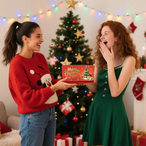 Weihnachtsgeldbeutel mit 10 Fächern – 2er-Pack 2