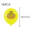 18er-Packung Latexballons mit Pizzamotiv (30 cm) 3