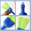 2 scope a mano in plastica con setole spesse e fori per appenderle – Mini scopa per tavoli, davanzali, angoli e mobili. 7