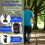 Folding Cane with LED Light and Alarm Black Adjustable 8