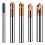 Metal Chamfer Tool Milling Cutter 4 Flute Inner Arcs Chamfer Routers Bit Corner Rounding Deburring Tool 7