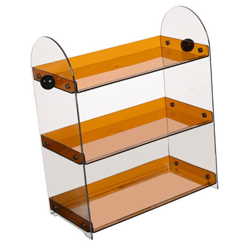 Coffee Mug Holder Countertop Organizer Multifunctional Cup Display Shelf Kitchen Brown 2