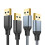 Καλώδιο επέκτασης USB3.0 με πλεξούδα από νάιλον, διπλό αρσενικό άκρο για κάμερα, 7