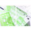 Geometric Drafting Stencils and Clear Green Ruler Set 11 5
