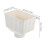 Gutter Part Downspout Adapter PVC Beige for Villa Drainage 1Pack 2