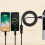 Καλώδιο επέκτασης USB C αρσενικό σε θηλυκό, καλώδιο φόρτισης, γρήγορη παροχή 6