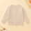 Children's Knit Cardigan Beige Button-Front 73 5
