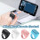 Bluetooth Remote Shutter, 5.3 Technology, Selfie & Page Turn Functions, 9x9x5cm, for Smartphones 3