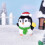 2Pcs Compact Resin Penguin Miniatures for Micro Landscape and Cake Decoration 3