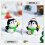 2Pcs Compact Resin Penguin Miniatures for Micro Landscape and Cake Decoration 4