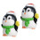2Pcs Compact Resin Penguin Miniatures for Micro Landscape and Cake Decoration 5