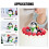 2Pcs Compact Resin Penguin Miniatures for Micro Landscape and Cake Decoration 6