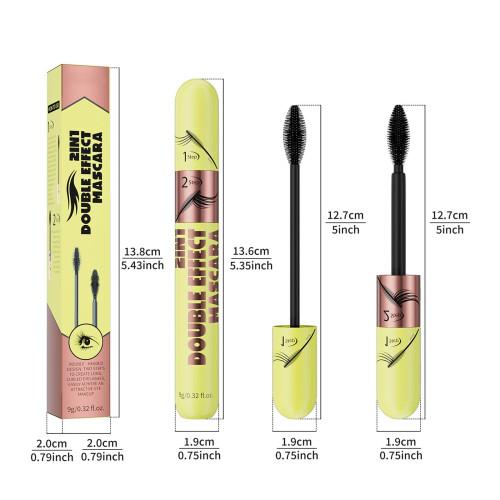 Waterproof, langdurige mascara voor vrouwen, 9 g 1