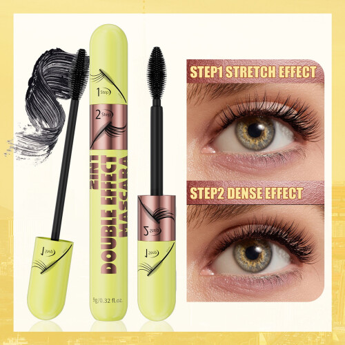 Waterproof, langdurige mascara voor vrouwen, 9 g 2