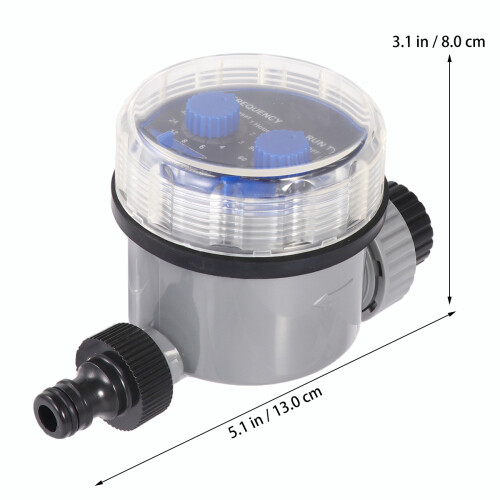 2Pcs Blue Electronic Automatic Water Timer for Garden Irrigation 1